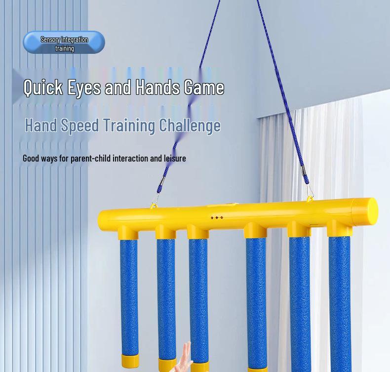 Children's Sensory Grab Stick Game - Eye-Hand Coordination & Parent-Child Interaction Toy