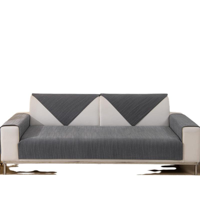 New Autumn And Winter High-Grade Sofa Cushion Leather Sofa Special Warm Plush Fluffy Sofa Cover Cloth Seat Cushion