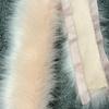 1m Imitation Waschbärfell Spitze DIY Pelzkragen Spitze für Schal Hut Mantel Nähen Bekleidungszubehör Mode Pelzbesetzte Dekoration