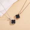 Four-leaf Clover Pendant Elegant Four-leaf Clover Necklace Fashionable Choker