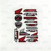 FOR CBR500R Reflective Motorcycle Stickers, 3M Safety Warning At Night In the Dark Scooter Helmets