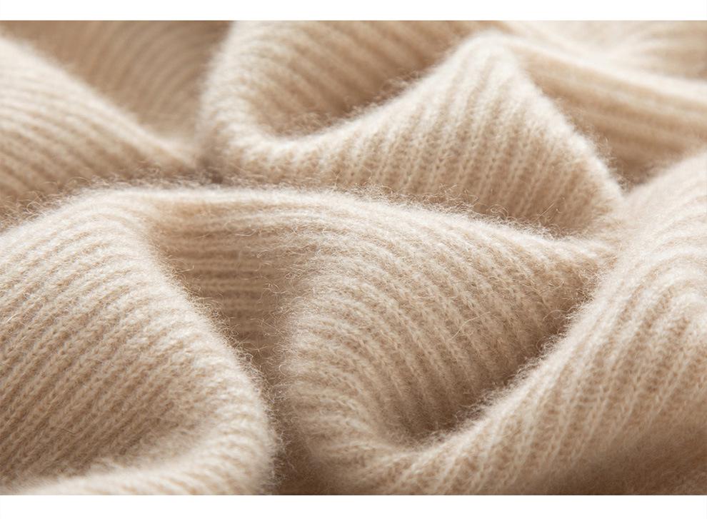 Korean Style Ruffle Hem Knit Cardigan - Women's Slim-Fit Waist-Cinching Outerwear for Autumn