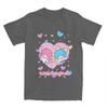Little Twin Stars Retro Logo Valentine T-Shirt for Men Women Vintage Pure Cotton Tees Short Sleeve T Shirt New Arrival Tops