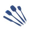 4Pcs/Set Non Stick Heat-Resistant Silicone Spatula Set Kitchen Utensils With Cream Scraper For Cooking Mixing Baking Tools