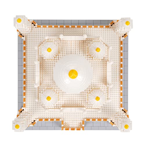 LULUFUN Micro Block Building Toy, 3D Puzzle, Castle, Adult Gift, Interior Assembly, Time Killer, Popular Hobby (Taj Mahal)