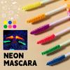 UV-reaktive Glow-in-the-Dark-Mascara Elektrische Farben für Rave-Partys, Festivals und Themenveranstaltungen Schweißfeste Formel