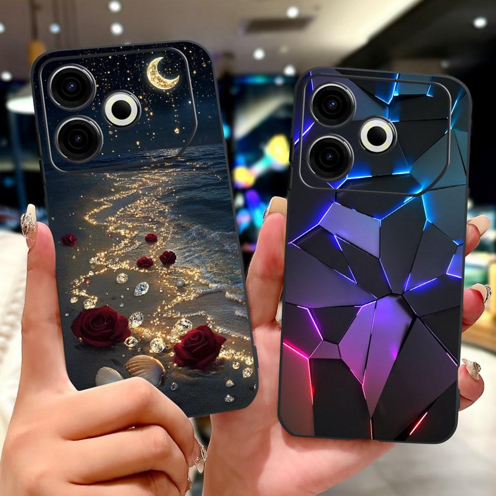 For Tecno Pova 6 Neo 4G Case Cover Luxury Butterfly Love Fashion Flowers Cool Lion Painted Phone Case For Techno Pova 6 Neo 4G