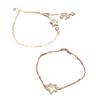 Stylish Star Knit Bracelet Adjustable Couples Bracelet Bangles Fashionable Hand Woven Rope Wrist Chains Charm Accessory