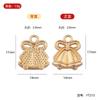 YT zinc alloy oil dripping small pendant, bracelet pendant, Christmas zinc alloy small size pendant