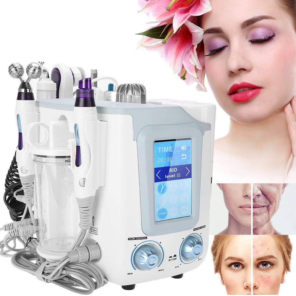 6 IN 1 Hydrogen Oxygen Beauty Machine Ultra Fine Bubble Deep Cleansing Skin Rejuvenation