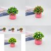 Starry Sky Artificial Flower Pot For Home Office Decor With Plastic Material And Wedding Use
