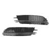 2PCS Front Fog Light Cover Bezel Grill Grille Fit A6 4G C7 2012-2015