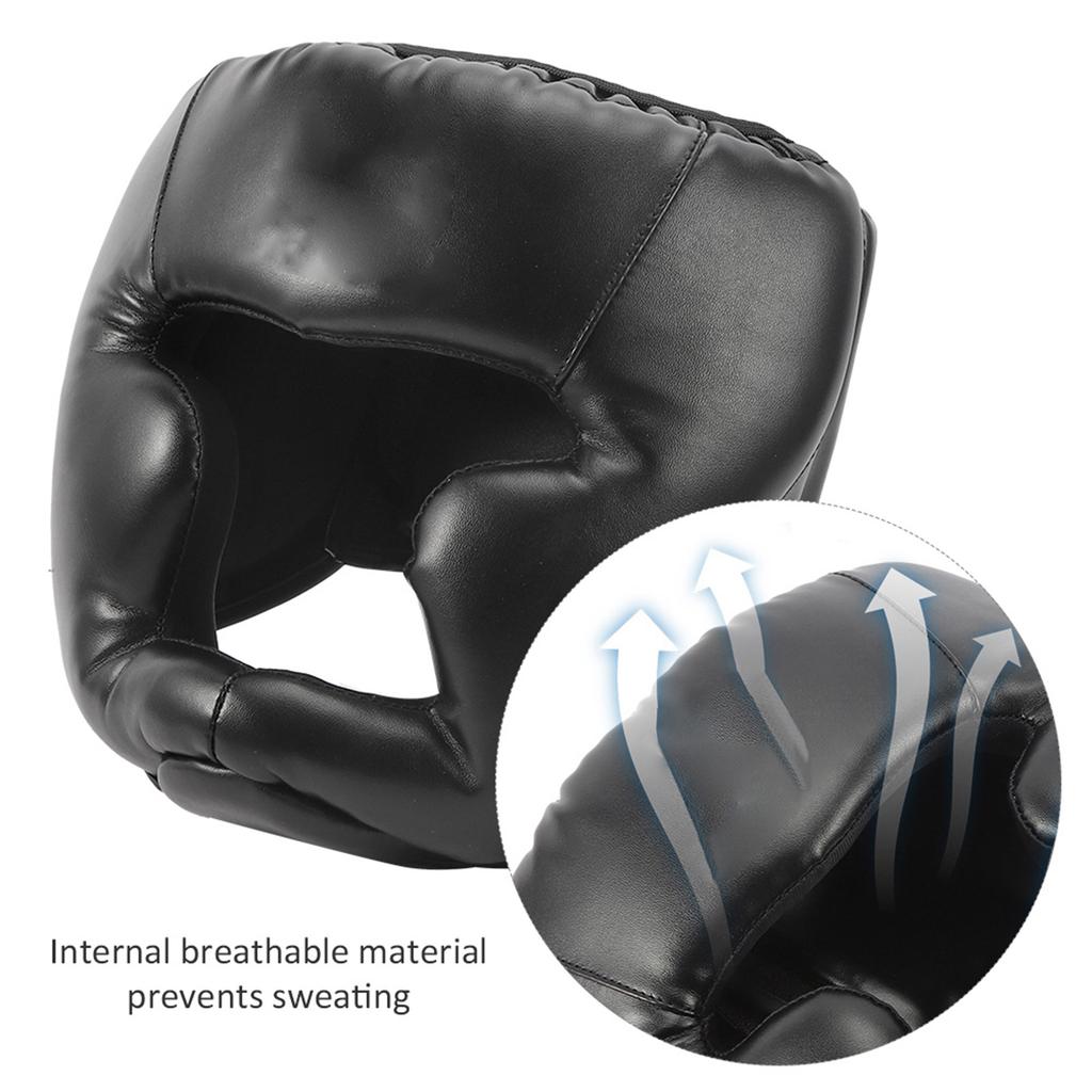 AdultCelsiusChildren Enclosed Boxing Head Guard Helmet Muay Thai Fighting Protecting Equipment