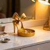 High Heel Jewelry Stand Stiletto Design Jewelry Holder Desktop Decorative Jewelry Organizer for Rings