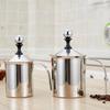 Japanese Stainless Steel Manual Milk Frother Coffee Cup Milk Foam Beater Pot Home Use Coffee Making Tools Set for Cappuccino