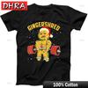 Gingershred Fitness Bodybuilding Lebkuchen Lustiges Geschenk T-Shirt Schwarzes T-Shirt Kleidung Punk Y2K Stylische T-Shirts Mädchen Frankreich Camisa