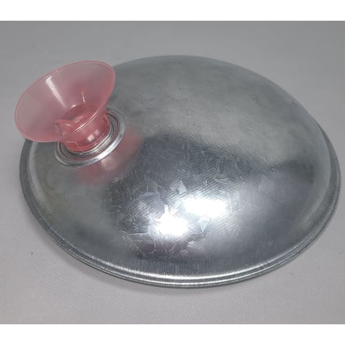 Doi Metal Chemical Co., Ltd. 112886, Silver, Galvanized Iron Hot Water Bottle, 1.2-inch (Direct Flame Compatible)