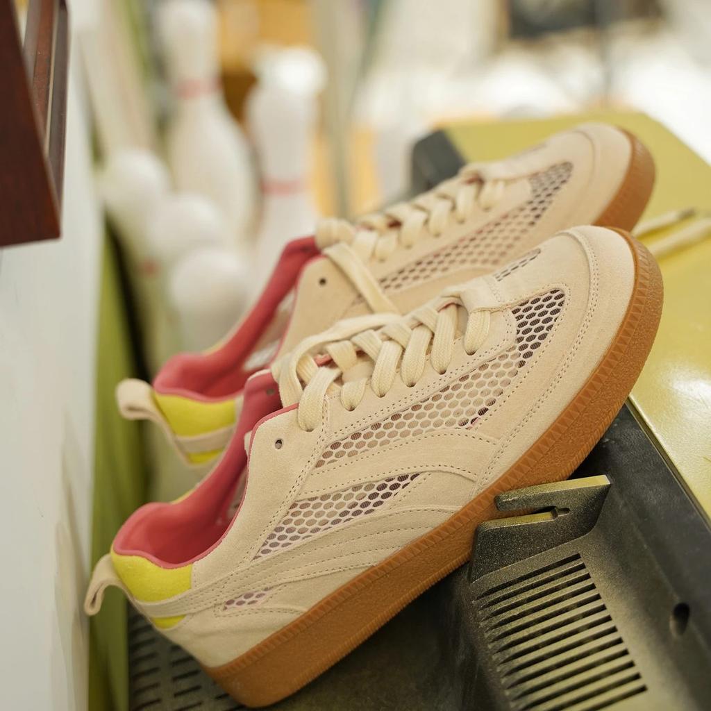 2025 new autumn dopamine breathable net shoes women's versatile flat baseplate shoes casual sports little white shoes German training shoes