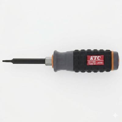 Resin Handle Torx Screwdriver T8 D1T-T8H (KTC) T-Type Tamper-Proof