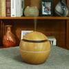 130ml Wood Grain USB Plug-in Humidifier for Home & Bedroom