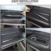 ABS Black Car Co-pilot Grab Handle Storage Box Organizer Tray For Hummer H2 2003 2004 2005 2006 2007 Interior Accessories