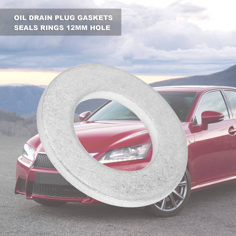 G9-100PCS Oil Drain Plug Gaskets Crush Washers Seals Rings 12Mm Hole For Toyota For Scion For Lexus 90430-12031 9043012031