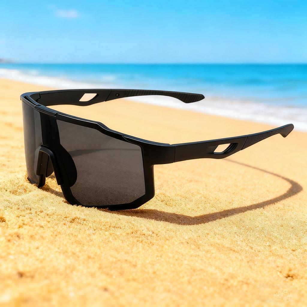 Blendende Anti-UV-Fahrradsonnenbrille: Winddichte Sportbrille für Mountainbiking in ganz Europa