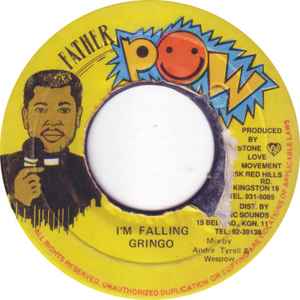 

7inch Record GRINGO - I m Falling NONE Father Pow Jamaica Reggae, Ska & Dub Used