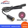 12X30mm 650nm 10mW Red Laser Module with Internal Focus and Glass Lens.