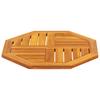Table Top 50x50x2 cm Octagonal Solid Acacia Wood