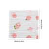 Cotton Baby Burp Cloth Soft and Breathable Newborns Washcloth for Teething Time Gentle Skin Care 30x30cm
