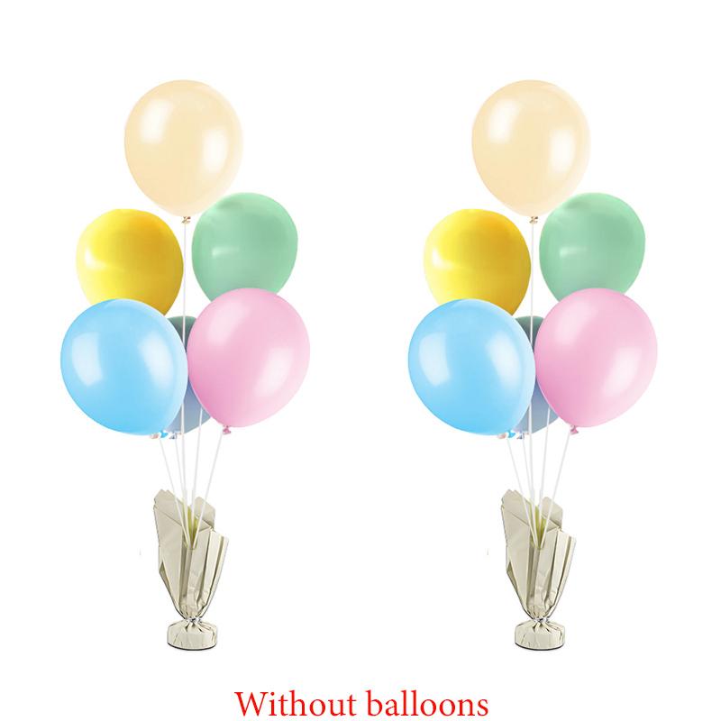 

2 комплекта розовых синих подставок для воздушных шаров, столы для вечеринок по случаю объявления пола ребенка, держатели для воздушных шаров, свадебные принадлежности для вечеринок на день рождения ребенка as photo