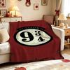 Harry Potter Magical Adventures Flannel Printed Blanket Thick Warm Throw Blanket For Living Room Gaming Room Home Party Decor Holiday Gift