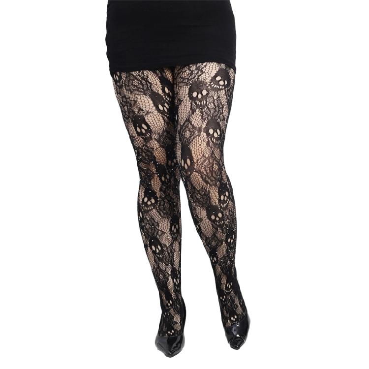 Summer Thin Sheer Patterned Stockings for Women Sexy Fishnet Stocking Pantyhose 1