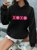 Women's Casual Long Sleeve Pullover Hoodie, Perfect for Autumn and Winter Wear.