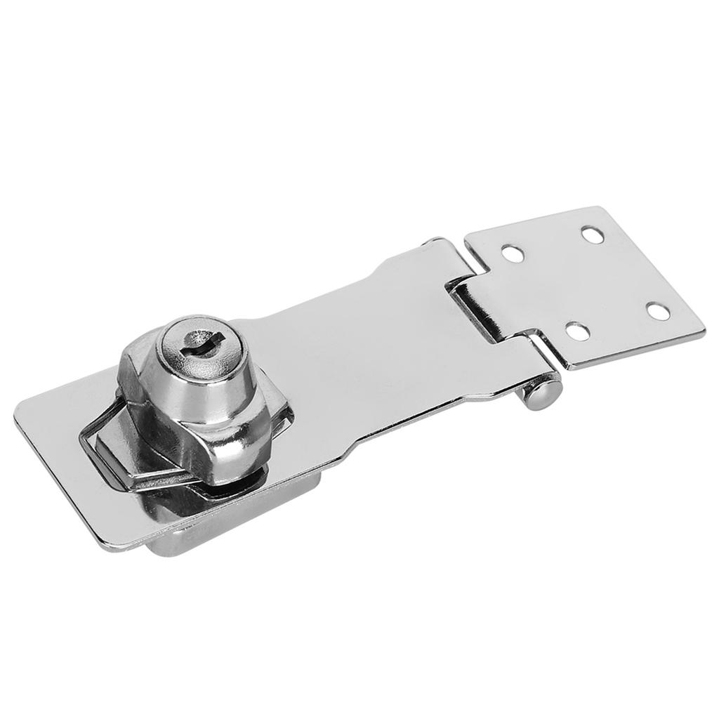 Household Zinc Alloy Anti Theft Security Cabinet Drawer Door Lock Hasp Hardware Fittings