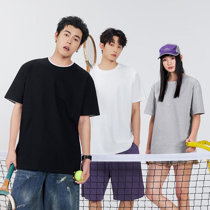 MINISO Men's Cotton Short Sleeve T-Shirt & Shorts Set