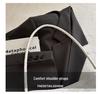 Luxurious Hand-Woven Baguette Shoulder Bag - Versatile New Season Handbag