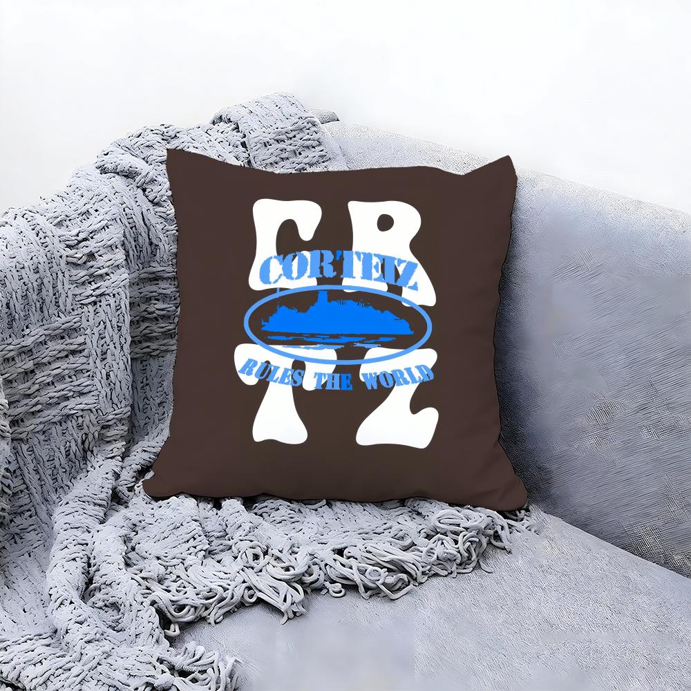 

R-Rules The Worlds Cushion Cover Premium Comfort Reversible Pillow Cove -Two in One Design for Any Room & Car Interior 30cmx30cm
