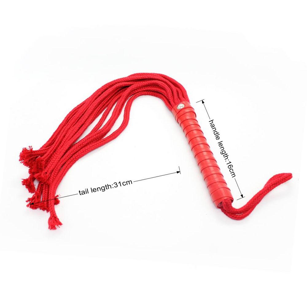 Pink 50cm long tails whips Delicate Leather Paddle spank For Couples Sex Toys Adult Games Spanking slave For Couples