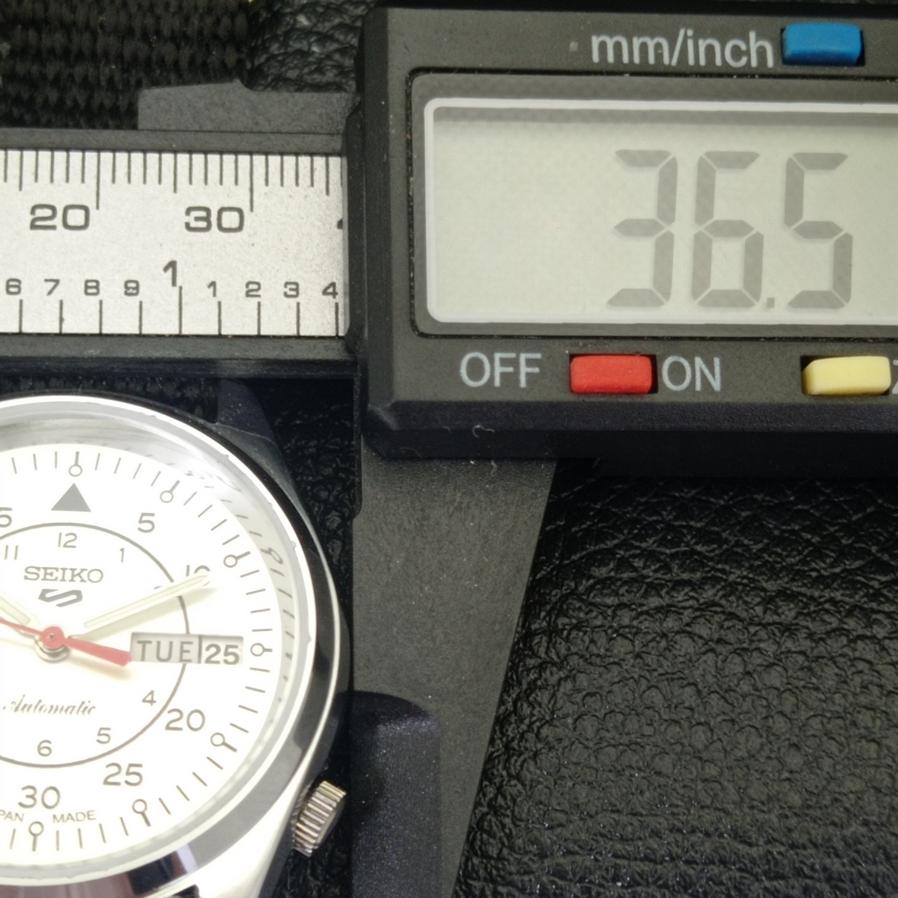 JAPONIA RECONDITIONATĂ 6309A SEIKO 5 CEAS AUTOMAT BĂRBAȚI CADRAN ALB a427241-2 QRL-a427241