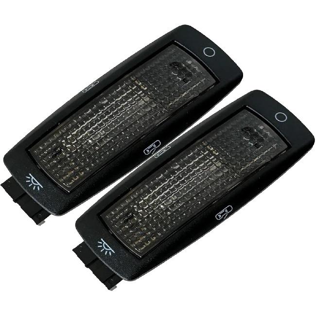 New 2 PCS Rear Reading Map Dome Light Ceiling Lamp Compatible for VW Golf 4/Jetta A4 MK4 Passat B5/Beetle/Tiguan/Skoda Fabia Seat