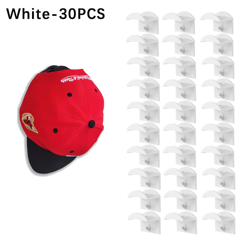 Baseball Hat Hooks Simple Headphone Necklace Storage Hooks No Trace Hooks Hat Organizer Home Storage Hooks