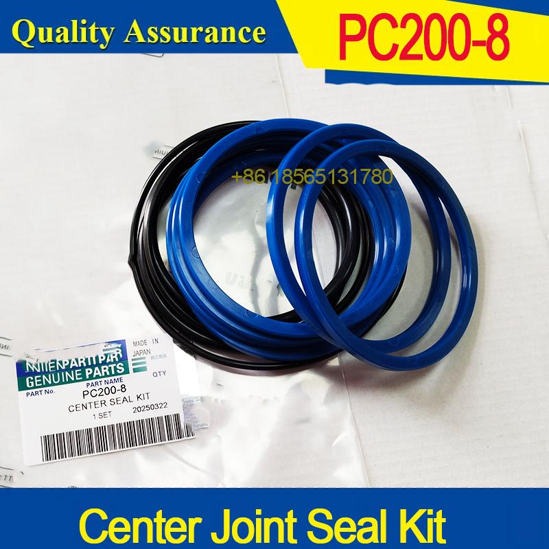 PC200 PC200-8 PC200-7 PC200-6 Swivel Joint Seal Kit for Komatsu Excavator Turning Joint Seal Repair Kit PC200-8