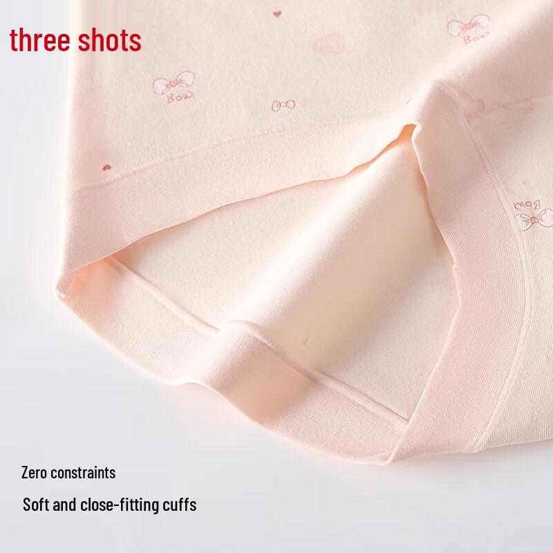 ThreeGun Women's 7A Antibacterial 100% Cotton Briefs - Light Color Series