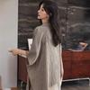 Damen Cloud Baumwolle Kurzarm Pyjama Set - Leichte, locker sitzende Shorts für den Faulenzer-Stil, auch für draußen geeignet