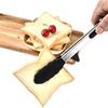 Silicone Food Tongs Grill Stainless Steel Food Grade Silicone Tip Creative Non-slip Bread Tongs 7" BBQ Tongs Kitchen Accessories