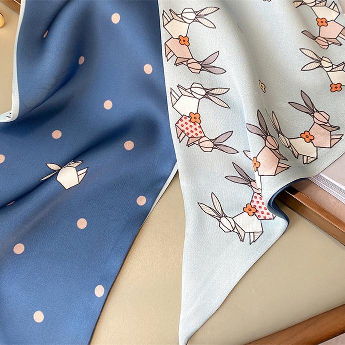 Eșarfă cu imprimare de toamnă Esarfă cu imprimare decorativă Banda de păr