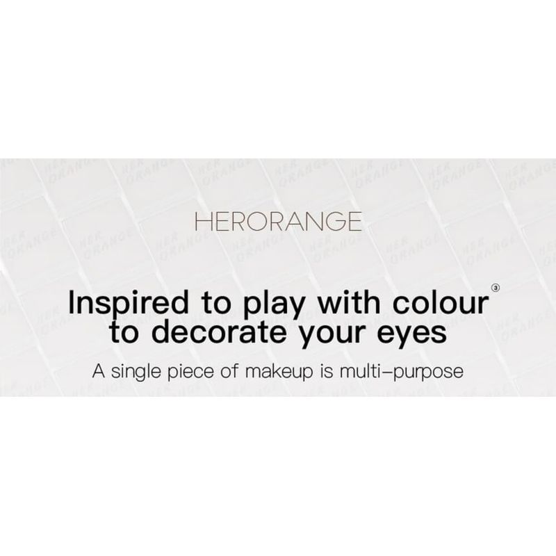 HERORANGE - Light Luxury Glitter Monochrome Eyeshadow - 7 Colors