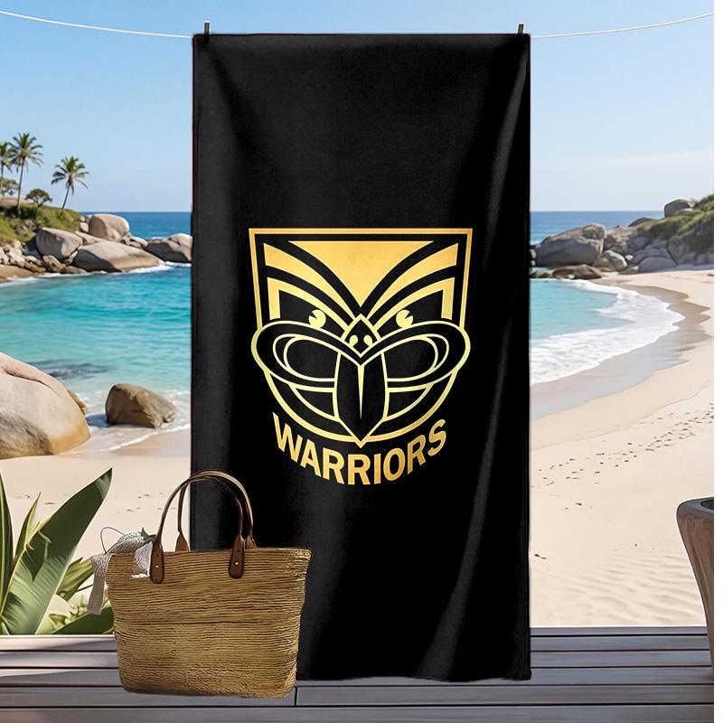 Asciugamano da Spiaggia Wigan Warriors Stampa Morbido Portatile Asciugatura Rapida?Asciugamano Asciutto Per Piscina Vacanza Estiva Sport all'Aperto
